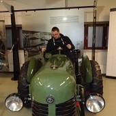 Zemědělské muzeum - Mráček na traktoru