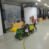 Zemědělské muzeum - jízda na traktoru