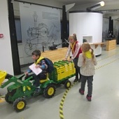 Zemědělské muzeum - jízda na traktoru