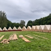 Stavba tábora