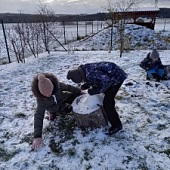 Stavíme sněhuláky