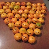 Mandarinkové "dýně"